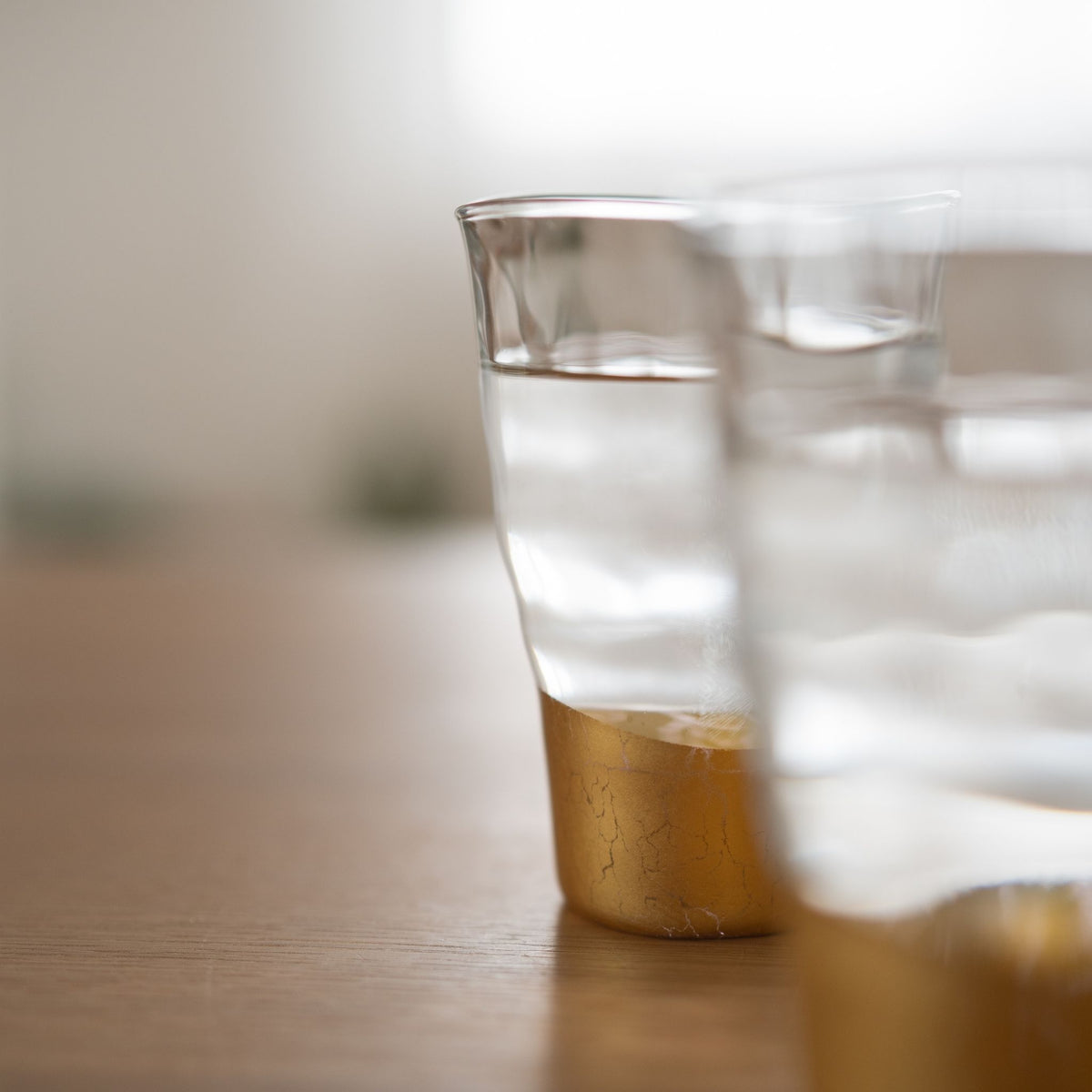Japanse goudfolie sake glazen set – handgemaakte Japanse sake kopjes set uit Kanazawa Japan