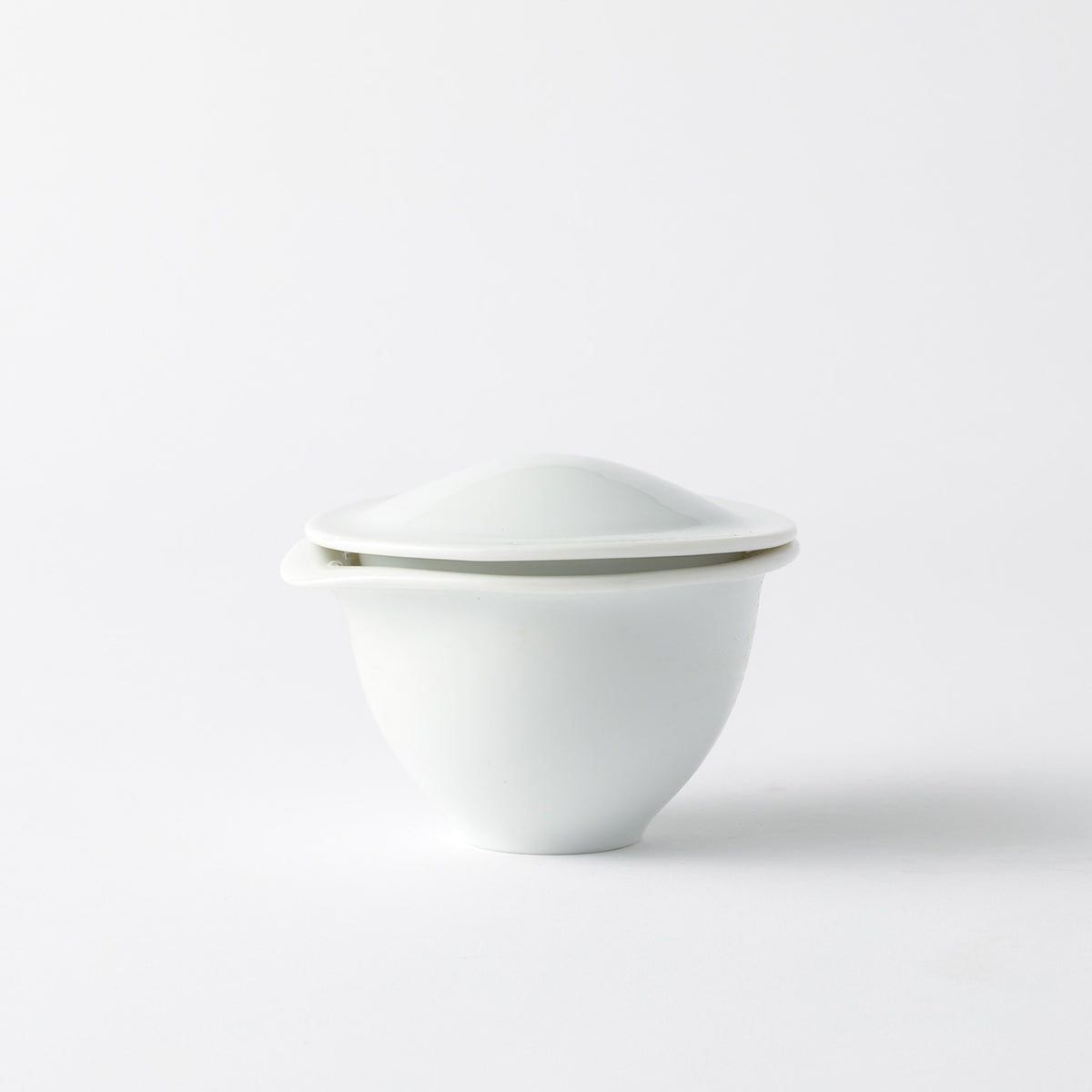Japanse Hōhin Theeset voor Vier Wit – Mino Ware Japanse Theepot Set voor Groene Thee