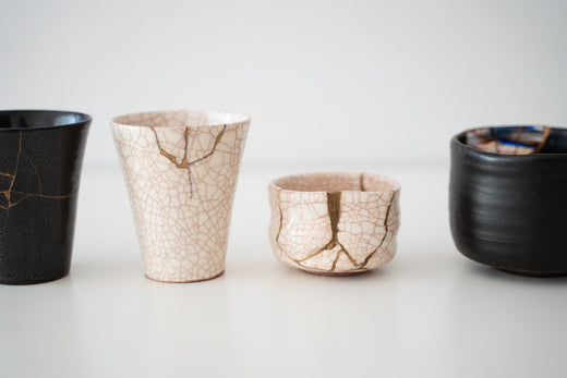 Tasses japonaises Kintsugi