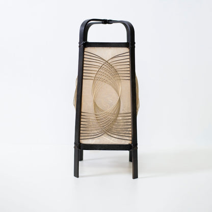 Japanese Bamboo Floor Lamp "Sunlight" – Elegant Bamboo Standing Lamp for Living Room & Bedroom