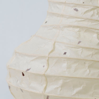 Japanese Paper Floor Lamp “BEANS LIGHT” Small – A handcrafted washi paper living room lamp with a uniquely textured surface