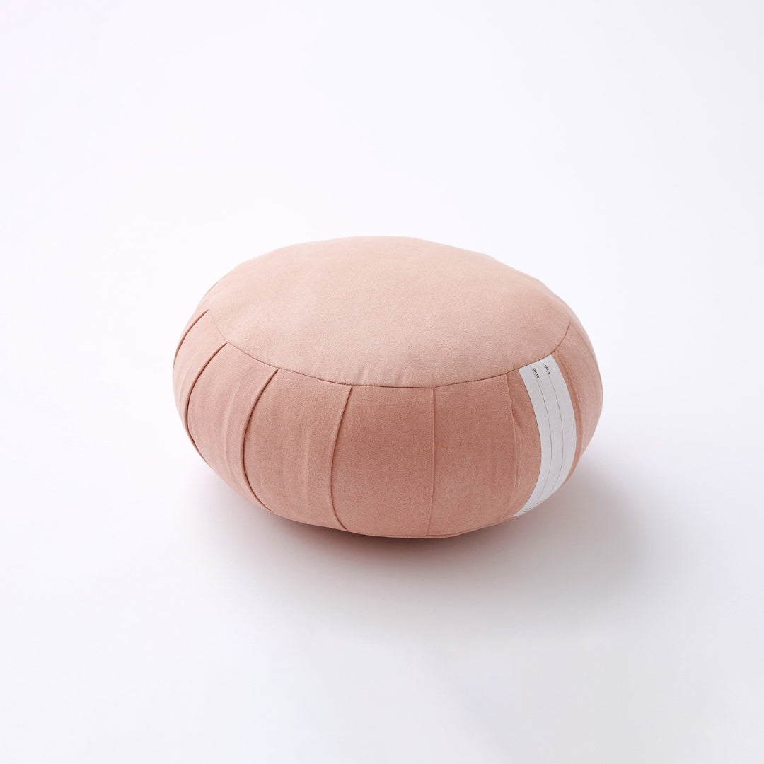 Coussin de méditation japonais Zafu "ZAF MASTER" Rose Fumée coussin de méditation fait main