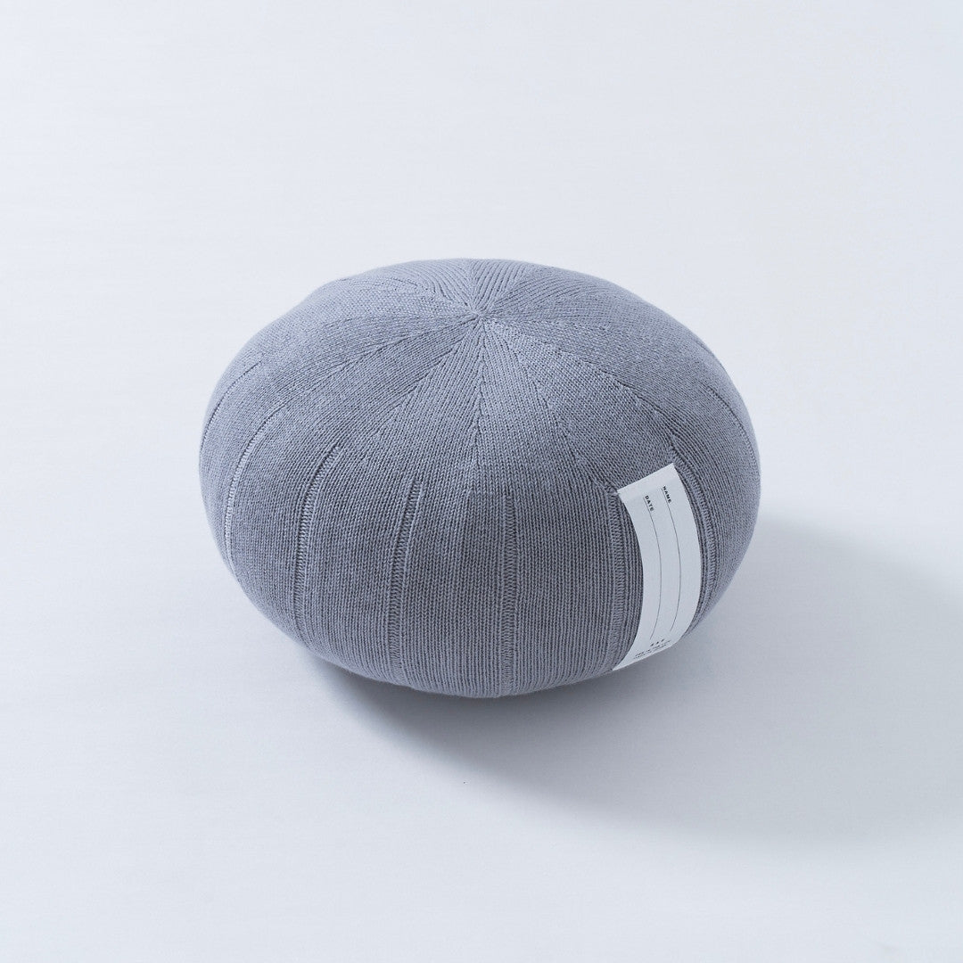 Japansk zafu meditationspude ZAF RITUAL, Lagoon Gray — fast meditationspude