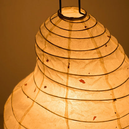 Japanese Paper Floor Lamp “BEANS LIGHT” Small – Unique Washi Floor Lamp, Great for Bedroom and Living room