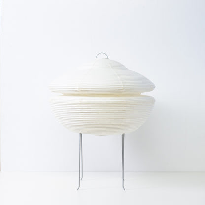 "Lampe sur pied japonaise moderne GEMINI 01 par Hayashi Kogei, lampe sur pied unique en papier washi japonais"