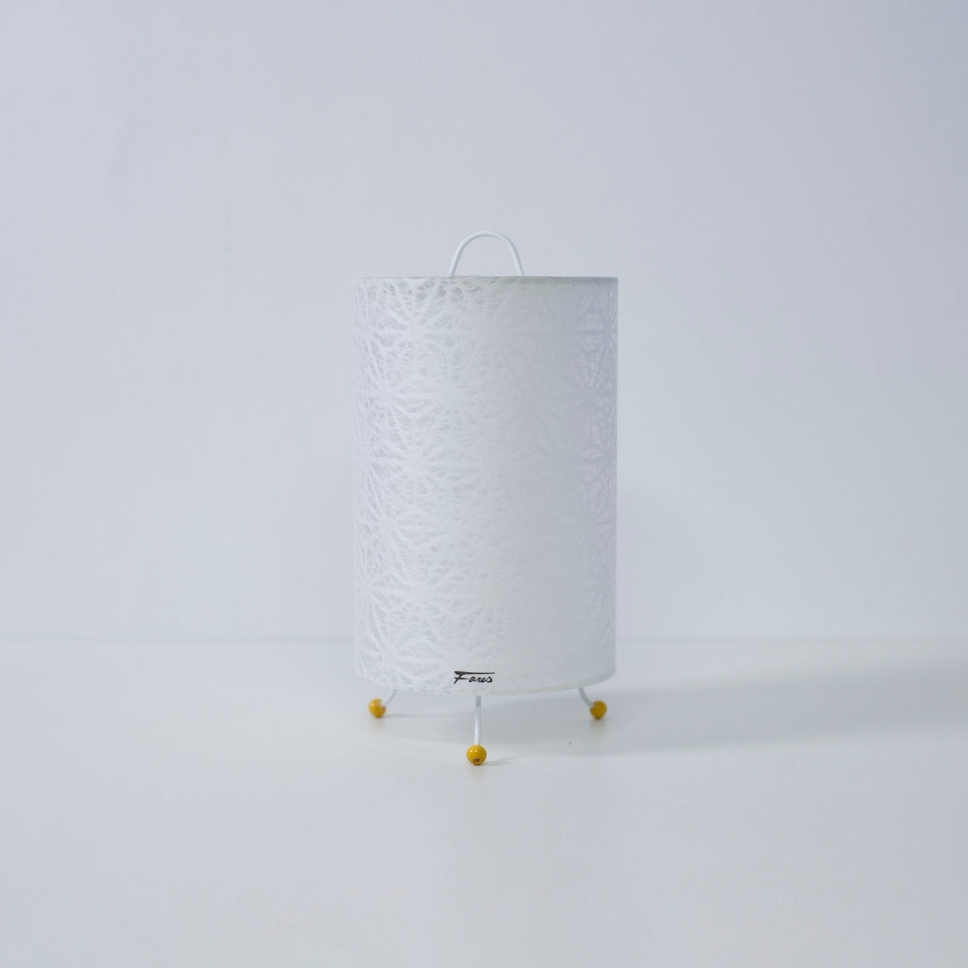  Witte Washi Papieren Lamp "Lace Washi" – Elegante papieren lamp voor Japandi interieurs