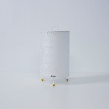  Witte Washi Papieren Lamp "Lace Washi" – Elegante papieren lamp voor Japandi interieurs