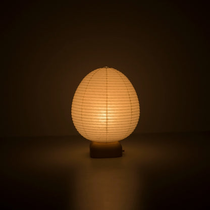 Japanese Paper Table Lamp "Ostrich" – Handmade Paper Table Lamp for Soft Ambience