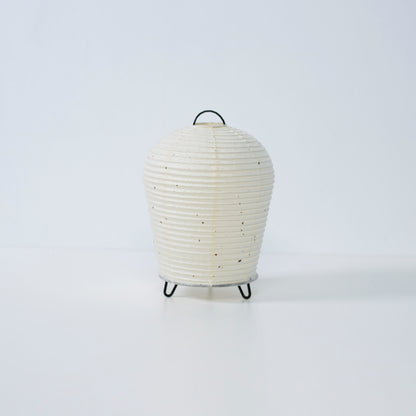"Japanse Papieren Tafellamp \"PAPERSON 01\" – Handgemaakte Washi Lamp voor een Gezellige Gloed"