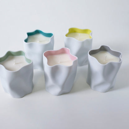 "KITCHIBE Japanische Kerzen-Serie aus zartem Porzellan, die Weihrauch, Duft und handwerkliches Design vereint"