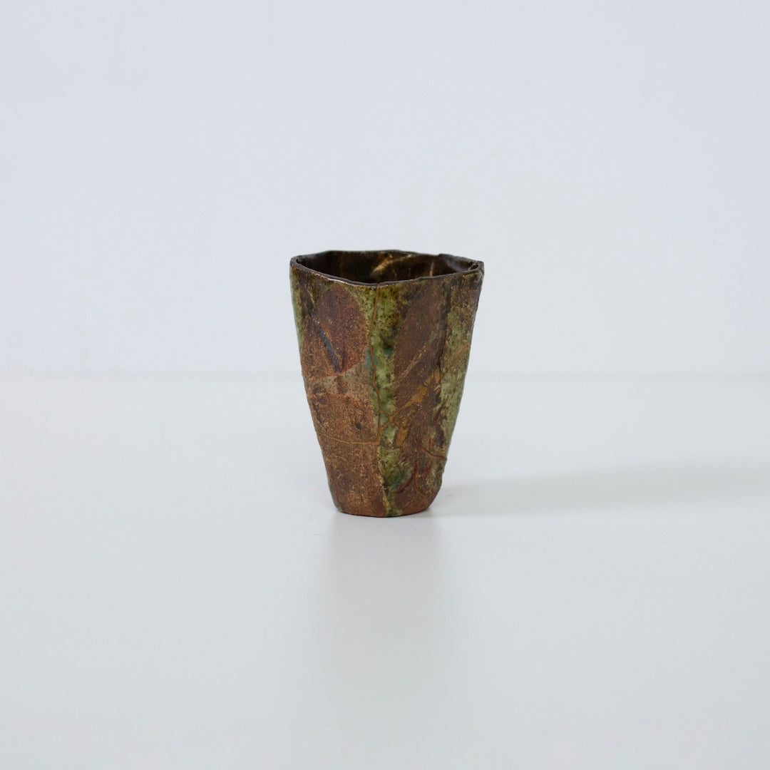 Pentagon Kintsugi Kop "Oribe" Dybe Grøn 03