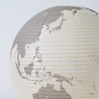 "Impression du Japon sur lampadaire en papier japonais « paper moon 05G », lampe en papier japonais fabriquée à la main"